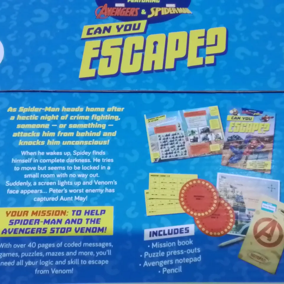 LOT OF 6 DISNEY CAN YOU ESCAPE PUZZLE SETS