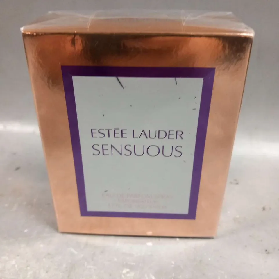 BOXED AND SEALED ESTEE LAUDER SENSUOUS EAU DE PARFUM SPRAY 50ML