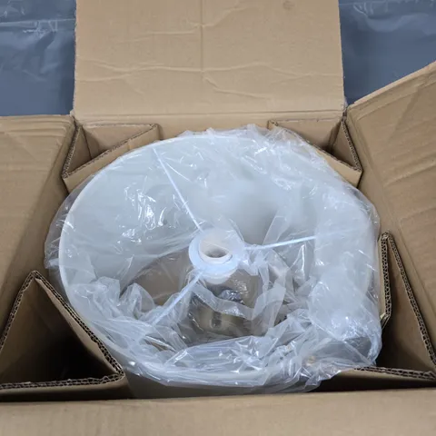 BOXED CECILIA TABLE LAMP - GLASS - COLLECTION ONLY