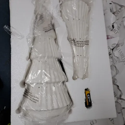 OUTLET K BY KELLY HOPPEN SET OF 2 LIGHT UP ORNAMENTS - TREES