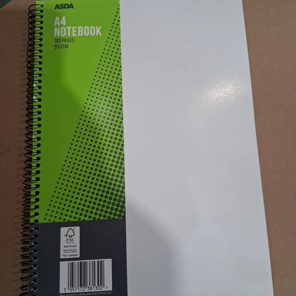 APPROXIMATELY 50 ASSORTED A4 NOTEBOOKS