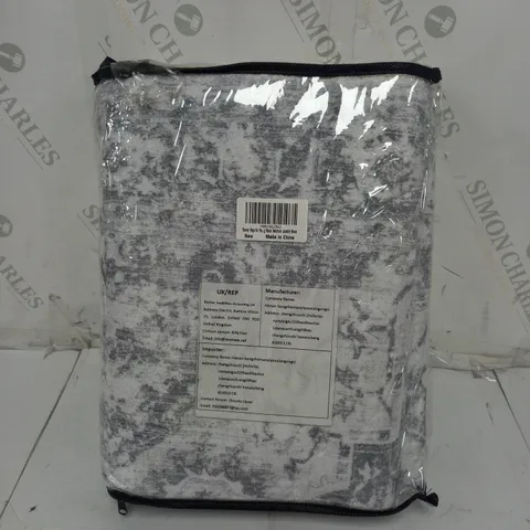 UNBRANDED BEDROOM RUNNER RUGS IN GREY VELVET
