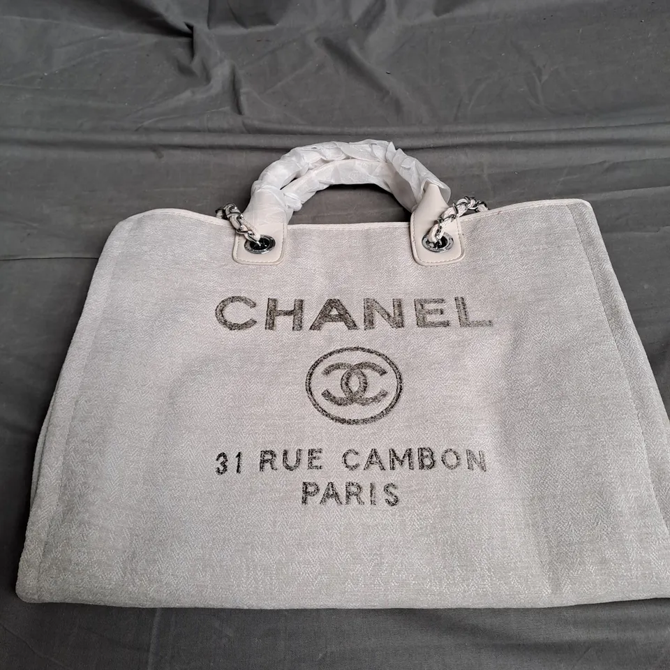 CHANEL PARIS TOTE BAG 