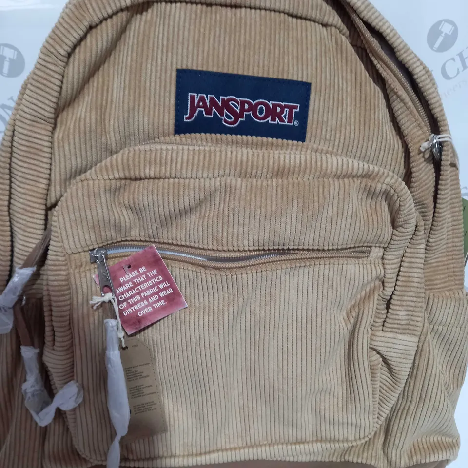 JANSPORT BEIGE BACKPACK