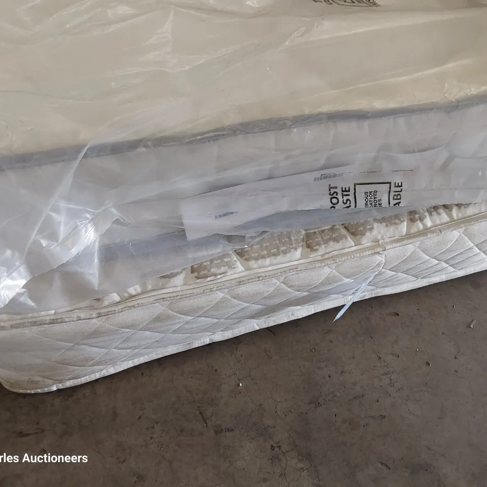 TWO 4' SMALL DOUBLE MATTRESSES - 1 UNBAGGED