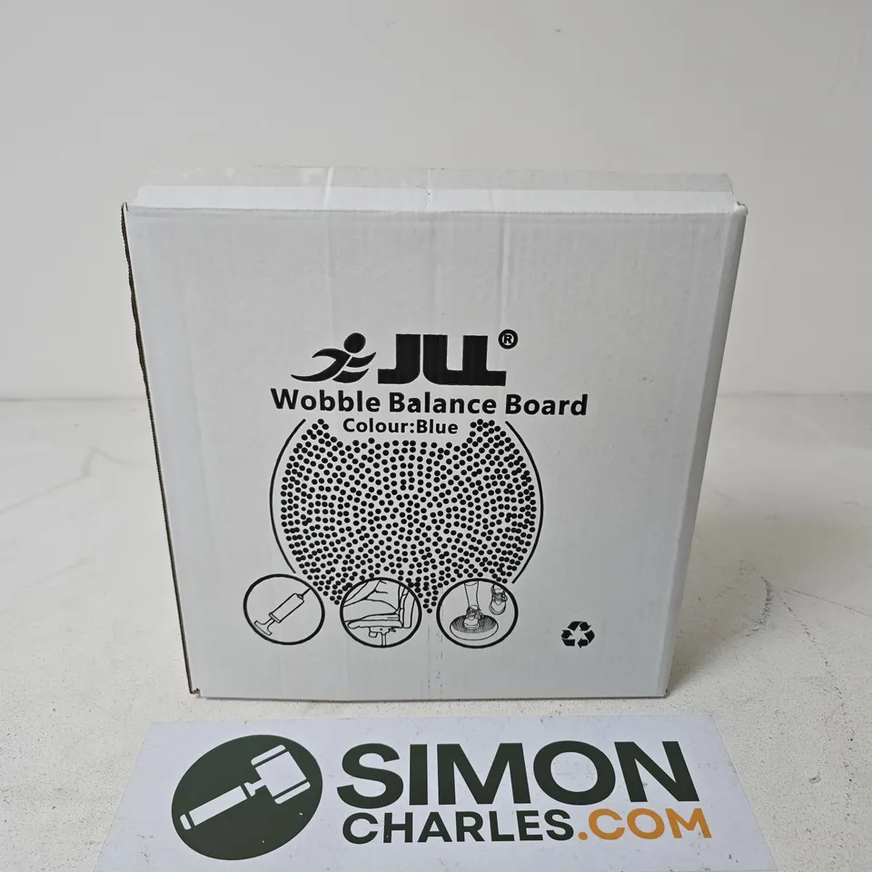 BOXED JLL WOBBLE BALANCE BOARD IN BLUE