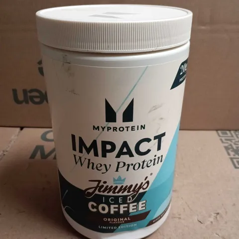 MYPROTEIN IMPACT WHEY PROTEIN – JIMMY'S COFFEE ORIGINAL FLAVOUR - 600G 