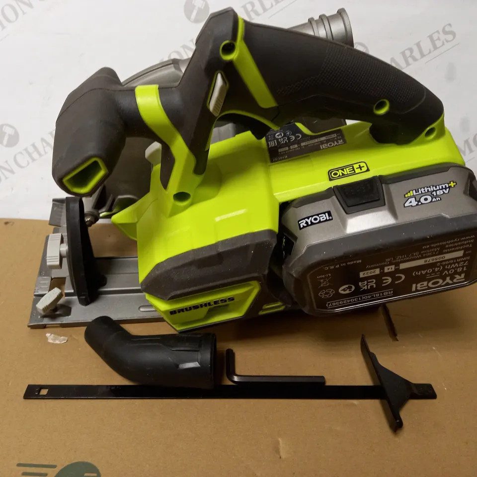 RYOBI CORDLESS BRUSHLESS CIRCULAR SAW