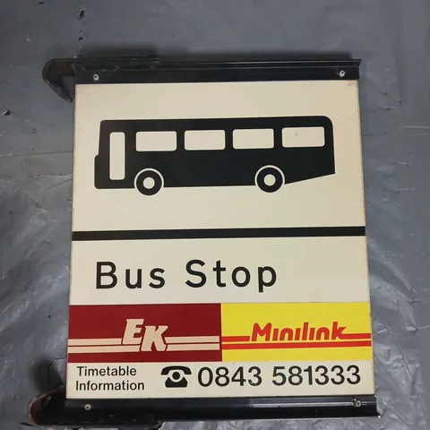MINILINK BUS STOP SIGNAGE PANEL