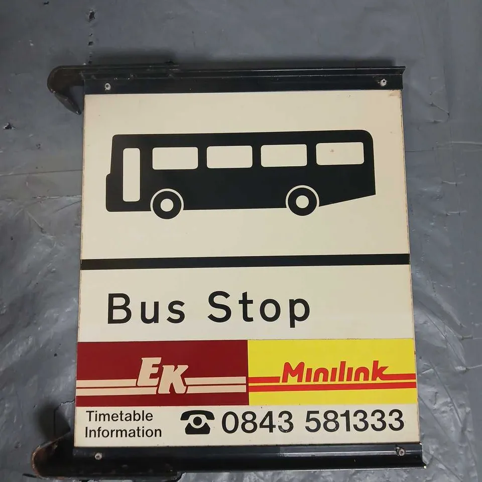 MINILINK BUS STOP SIGNAGE PANEL 