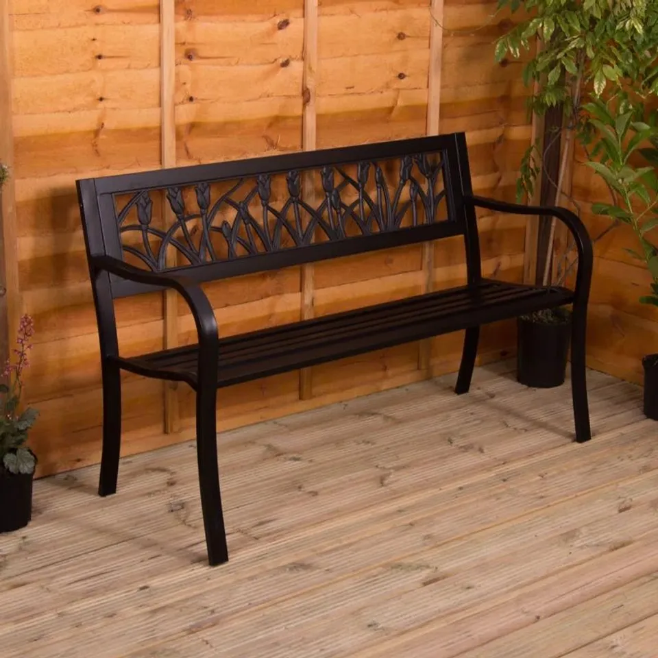 BOXED MIRREN STEEL BENCH (1 BOX)