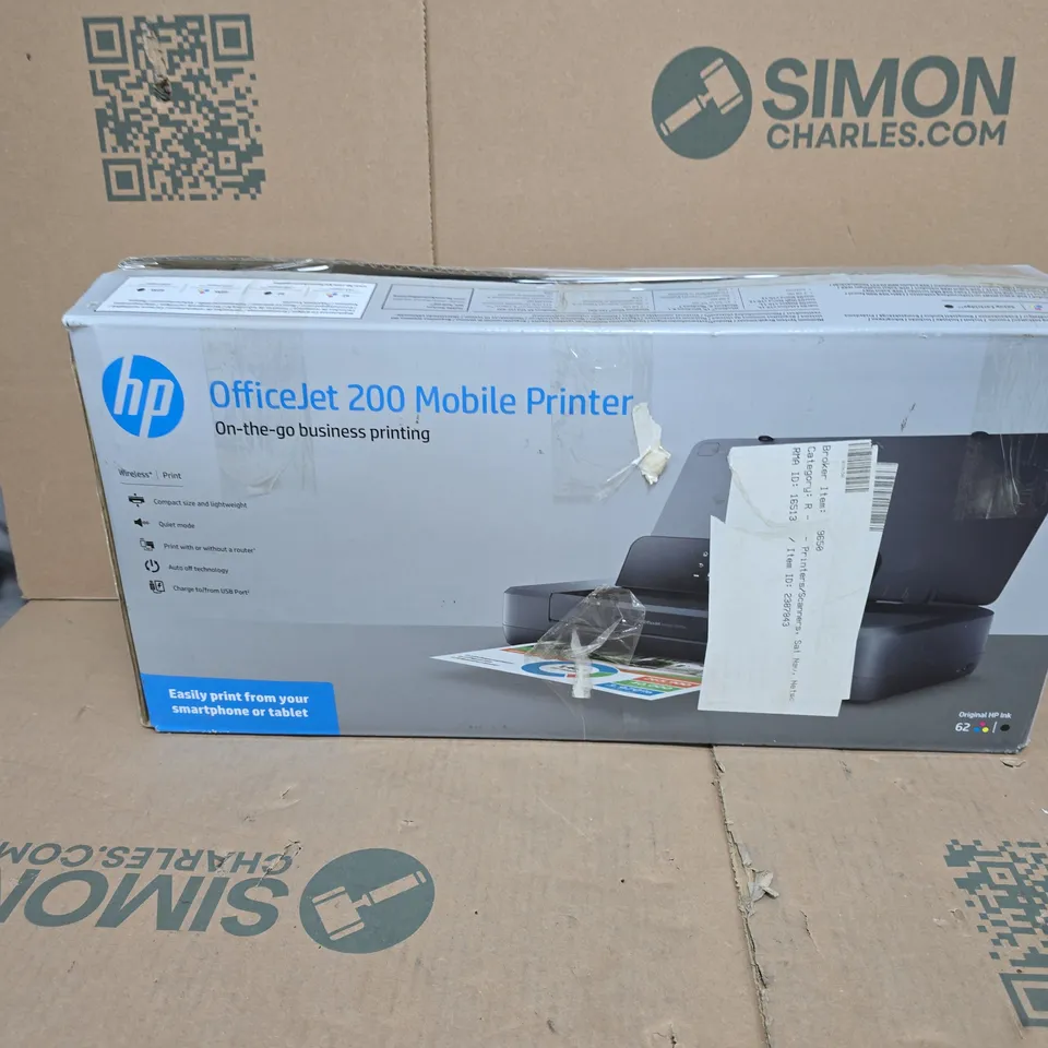 HP OFFICEJET 200 MOBILE PRINTER – ON-THE-GO BUSINESS PRINTING (BOXED)