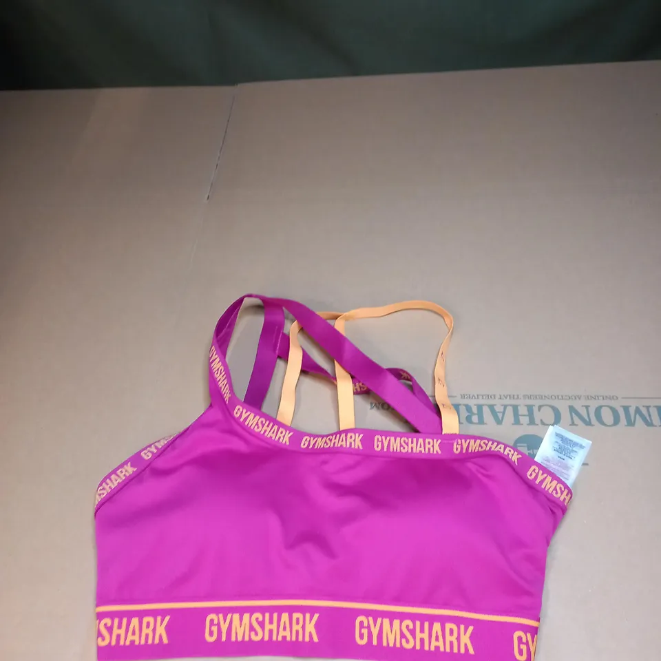 WOMENS GYMSHARK SPORTS BRA SIZE S