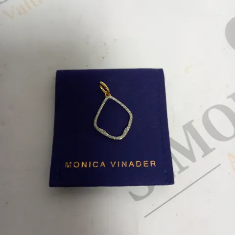 BOXED MONICA VINADER DROP PENDANT