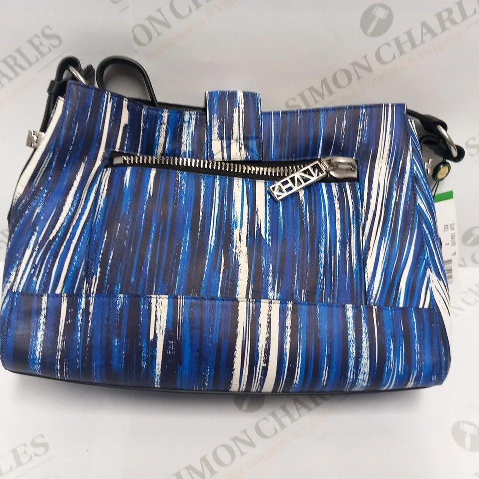 KENZO PARIS DEEP SEA BLUE SHOULDER BAG