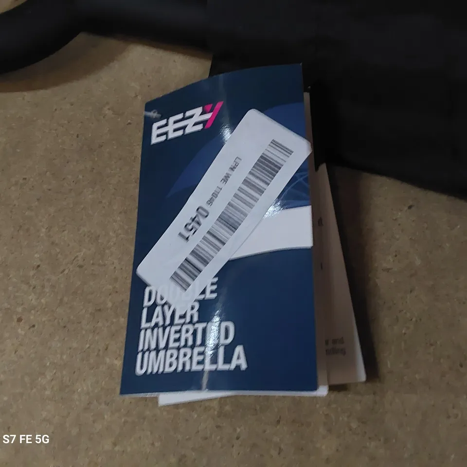 EEZY DOUBLE LAYER INVERTED UMBRELLA 