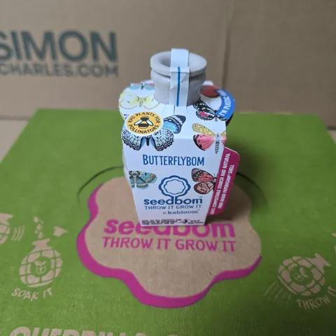 SEEDBOM GUERRILLA GARDENING GRENADES – SEED BOMBS, 16-PACK