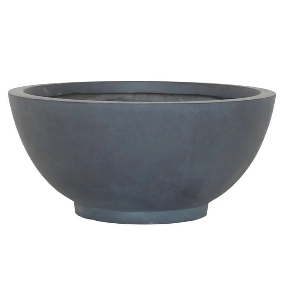 BOXED DUPREE RESIN FIBERSTONE PLANT POT (1 BOX)