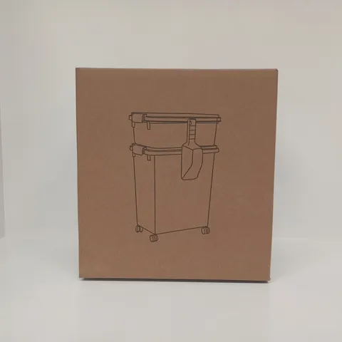 BOXED UNBRANDED PET FOOD STORAGE CONTAINER
