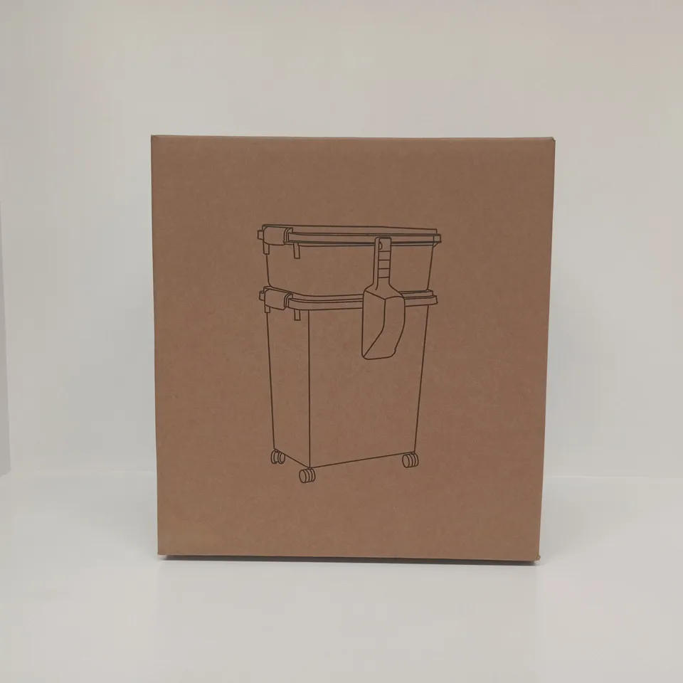 BOXED UNBRANDED PET FOOD STORAGE CONTAINER