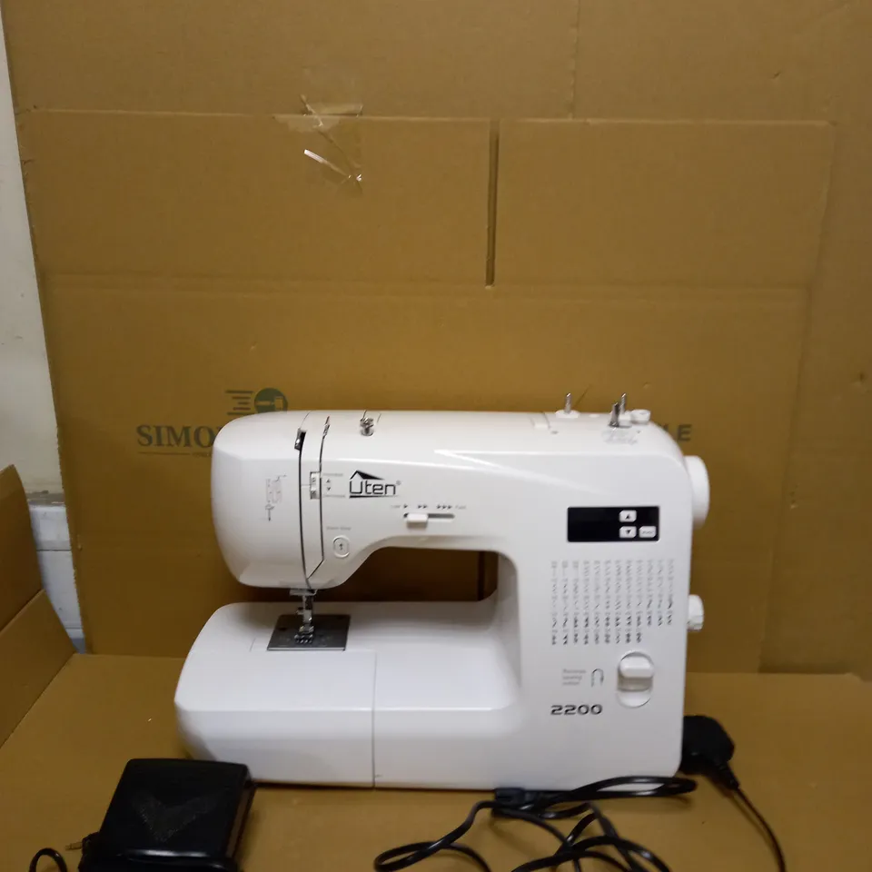 UTEN COMPUTERISED DIGITAL SEWING MACHINE EMBROIDERY QUILTING FUNCTION MACHINE