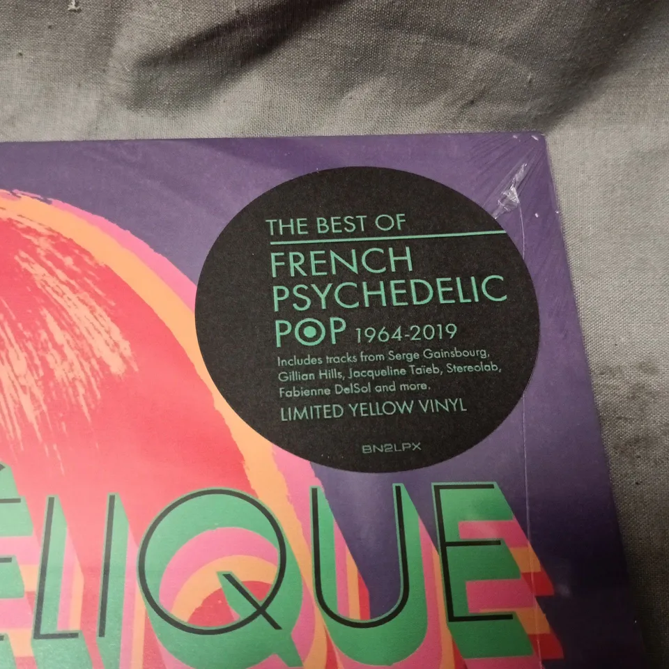 SEALED POP PSYCHEDÉLIQUE: THE BEST OF FRENCH PSYCHEDELIC POP 1964-2019 – LIMITED YELLOW VINYL LP