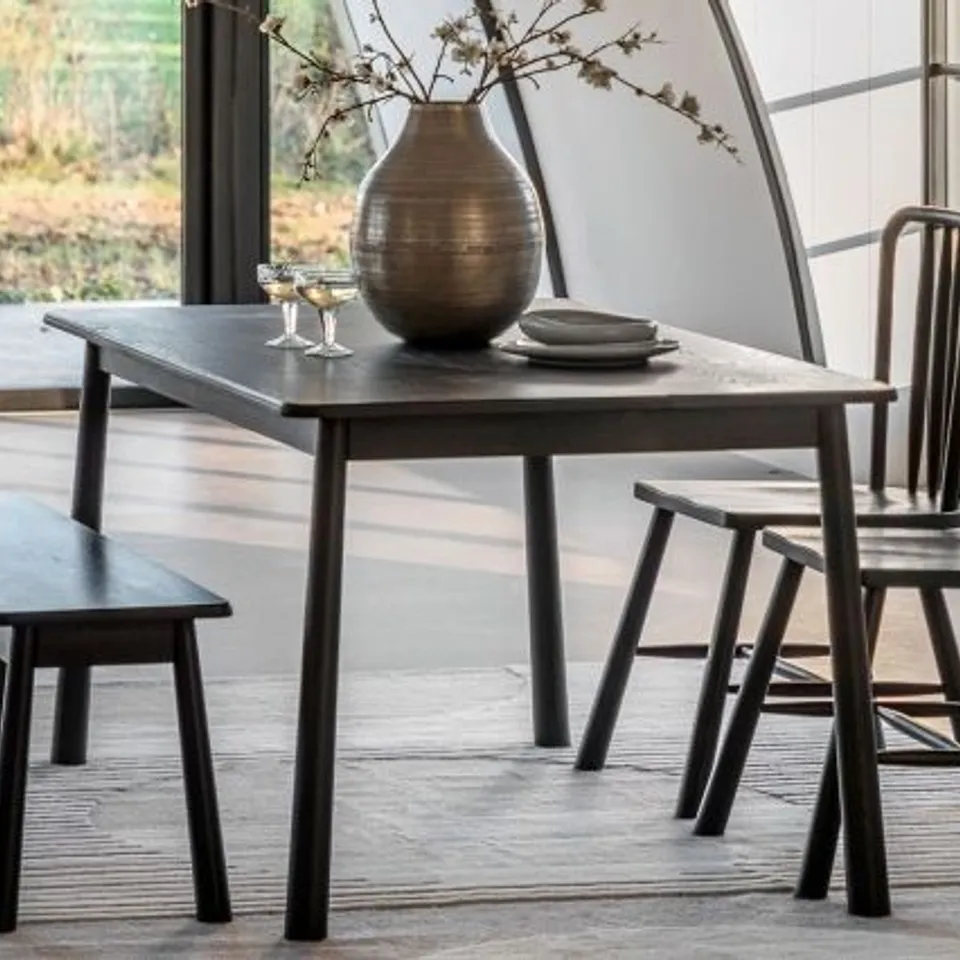 BOXED WYCOMBE BLACK TABLE 