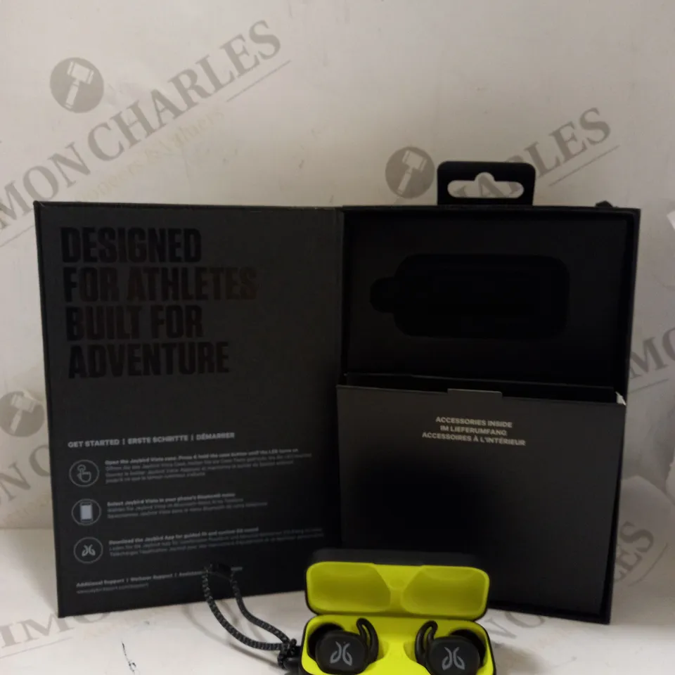 JAYBIRD VISTA EAR BUDS AND CHARGING CASE