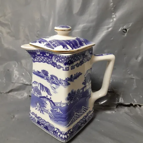 RINGTONS LIMITED MALING TEA MERCHANTS HOT WATER LIDDED JUG MADE IN NEWCASTLE UPON TYNE