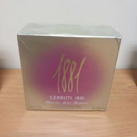 BOXED AND SEALED 1881 CERRUTI REVE DE ROSES EAU DE PARFUM 100ML