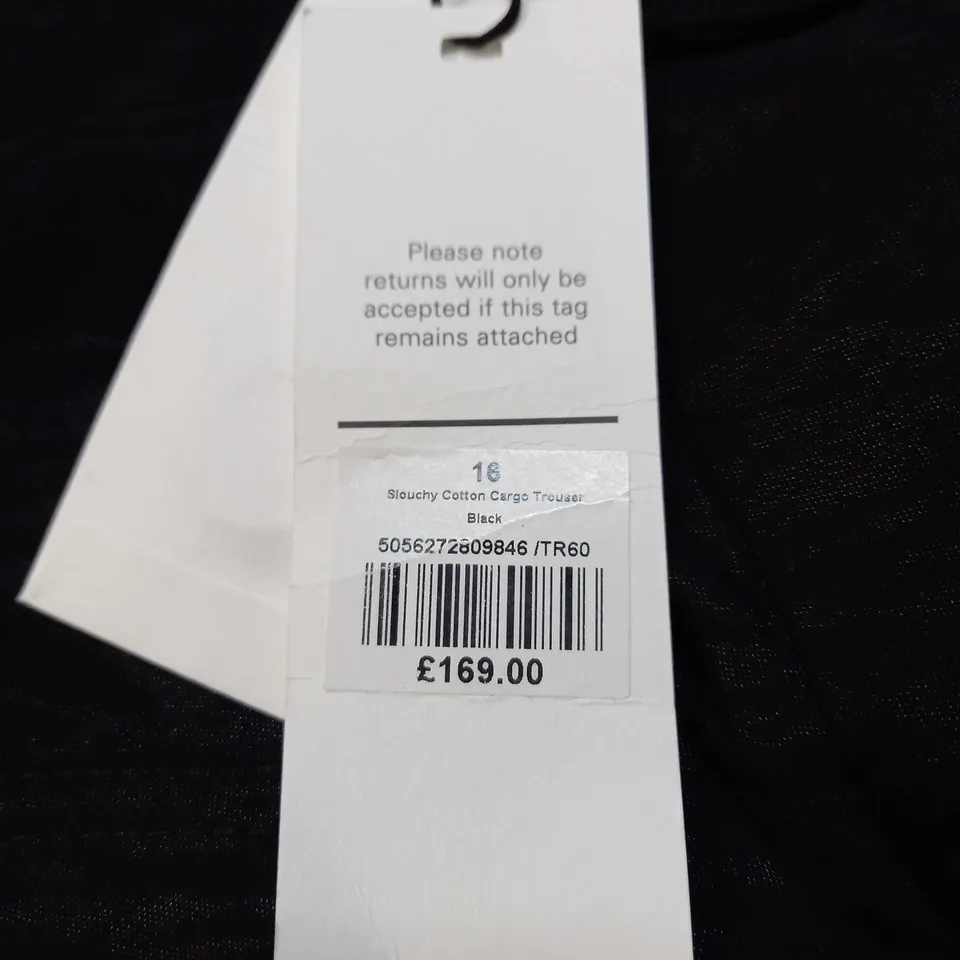 ME+EM WIDE LEG CARGO TROUSERS SIZE 16