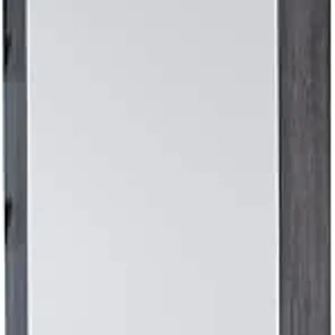 BOXED TRENDTEAM SMART LIVING MIAMI BATHROOM WALL CUPBOARD MELAMINE WHITE / ASH SILVER 36 X 79 X 23 CM