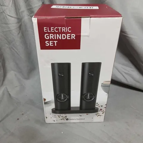 ELECTRIC GRINDER SET – BATTERY OPERATED, 2 GRINDERS (BOXED)