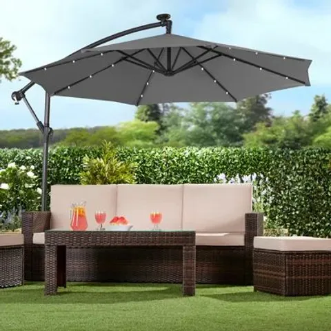 BOXED BLEVINS 2.7M CANTILEVER PARASOL 