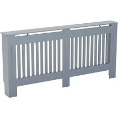 BOXED VIDA DESIGNS CHELSEA RADIATOR COVER, EXTRA LARGE - GREY (1 BOX)