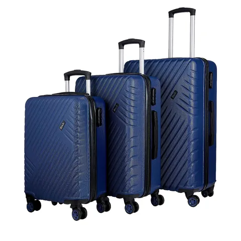 ROCK LUGGAGE SANTIAGO 3PC SUITCASE SET