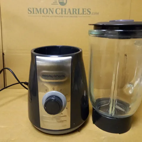 MORPHY RICHARDS TOTAL CONTROL GLASS TABLE BLENDER