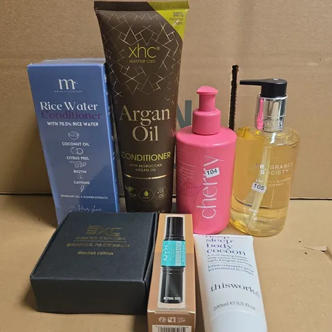 APPROXIMATELY 15 ASSORTED HEALTH & BEAUTY PRODUCTS TO INCLUDE BODY COCOON, RICE WATER AND NYX 