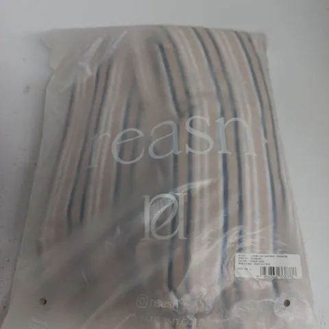 REASN TOWELLING HIGH WAIST TROUSERS – DESERT SAND, UK 14