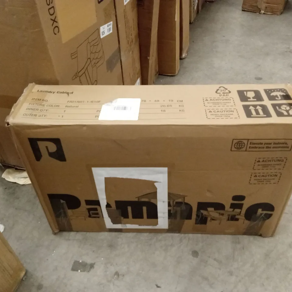 BOXED LAUNDRY CABINET (1BOX)