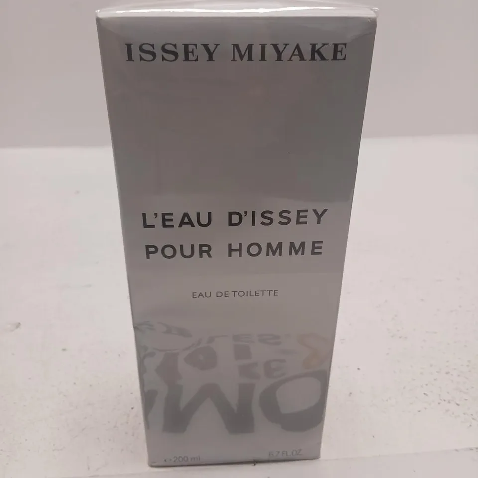 BOXED AND SEALED ISSEY MIYAKE L'EAU D'ISSEY POUR HOMME 200ML EDT EAU DE TOILETTE SPRAY