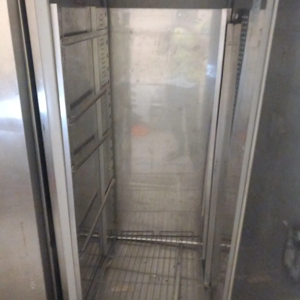 TALL STAINLESS STEEL SPA BT 70 UPRIGHT FREEZER