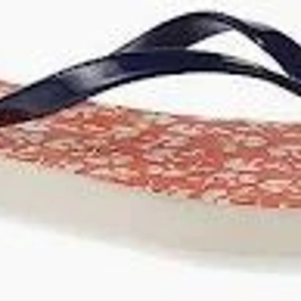 REGATTA WOMENS ORLA KIELY CUSHIONED FLIP FLOPS PARSLY SATSUM SIZE 5