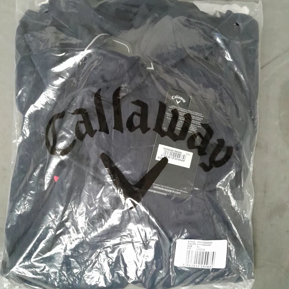 CALLAWAY HOODIE IN NAVY SIZE XL