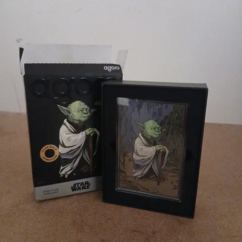 STAR WARS YODA PRECIOUS METAL COLLECTIBLE