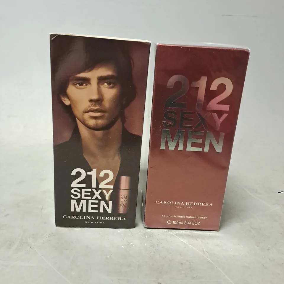 BOXED AND SEALED CAROLINA HERRERA 212 SEXY MEN EAU DE TOILETTE 100ML