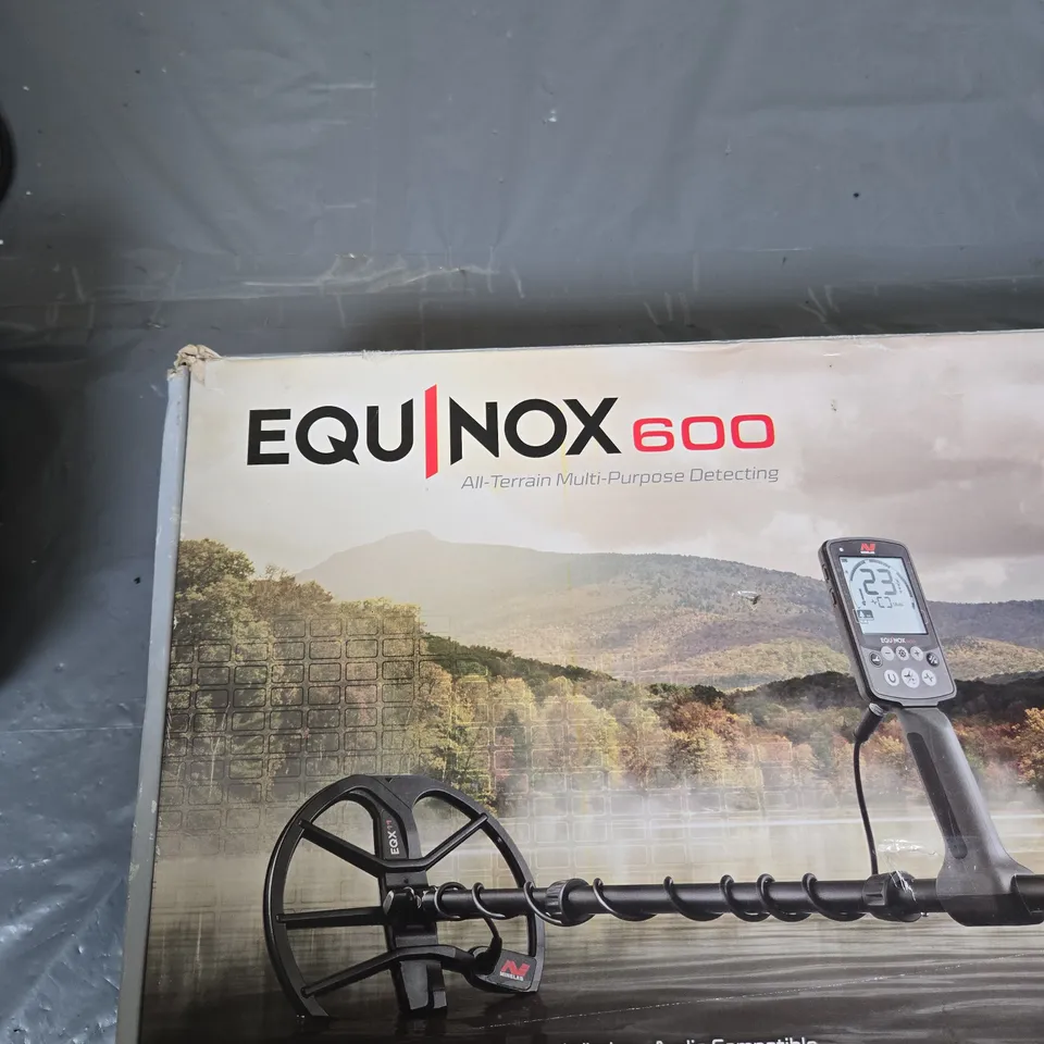 MINELAB EQUINOX 600 METAL DETECTOR WITH COIL – ALL-TERRAIN MULTI-PURPOSE KIT