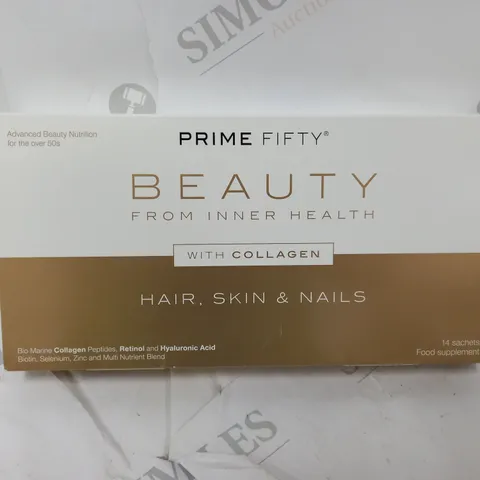 PRIME FIFTY HIGH STRENGTH COLLAGEN SHOTS FOR SKIN, HAIR & NAILS