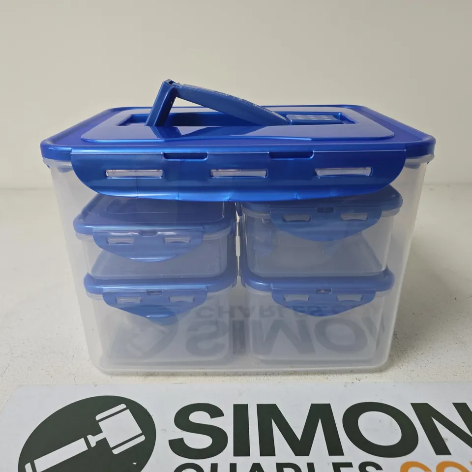 LOCK AND LOCK FOOD STORAGE TUBS