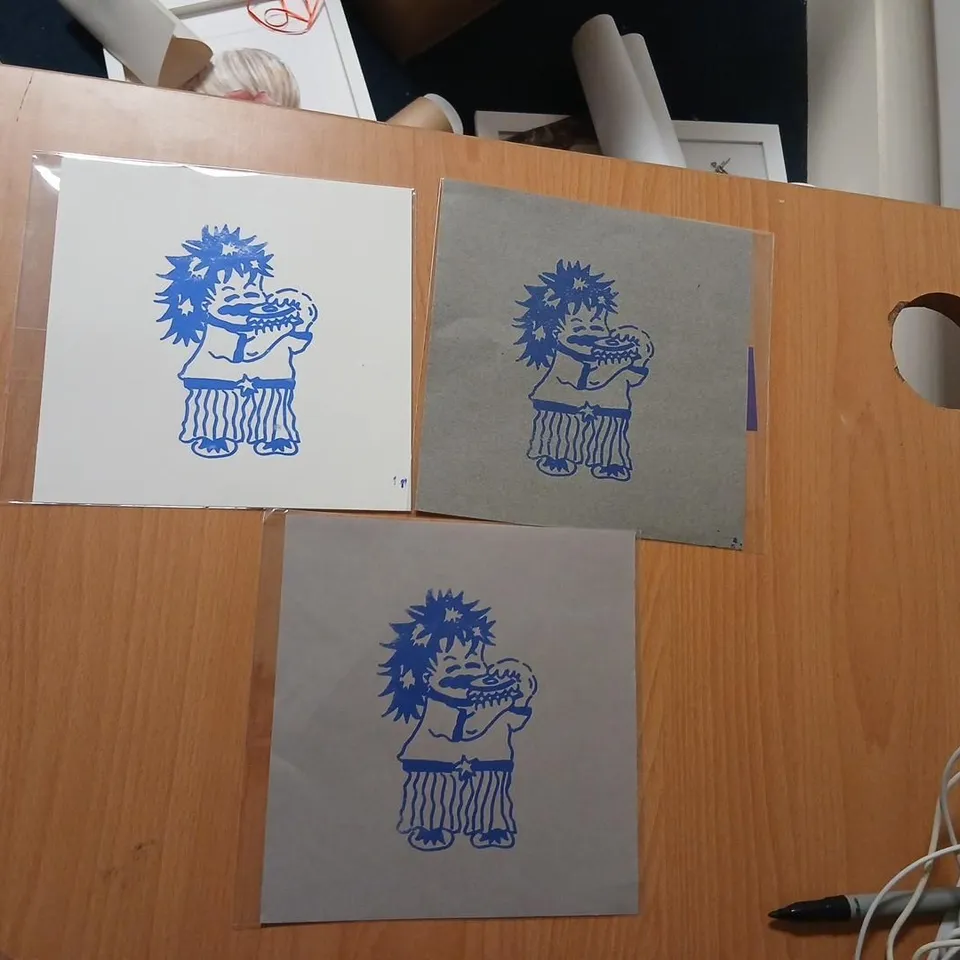SIX ASSORTED ZITONG ZHAO SCREEN PRINTS